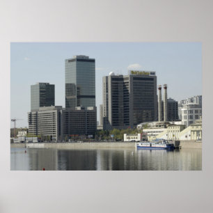 Moscow business centre poster
