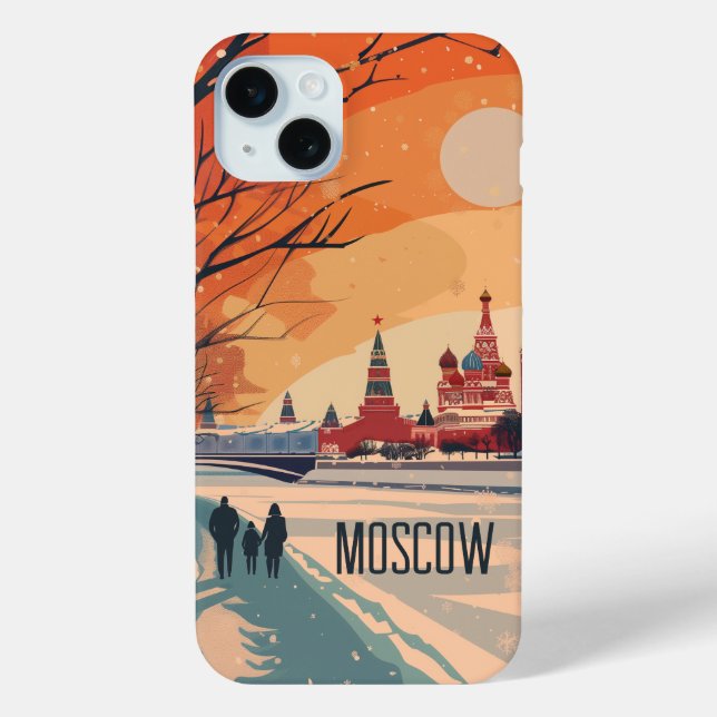 Moscow Case-Mate iPhone Case (Back)