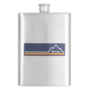 Moscow Idaho Hip Flask