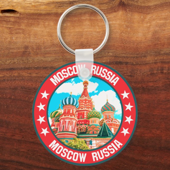 Moscow                                             keychain (Front)