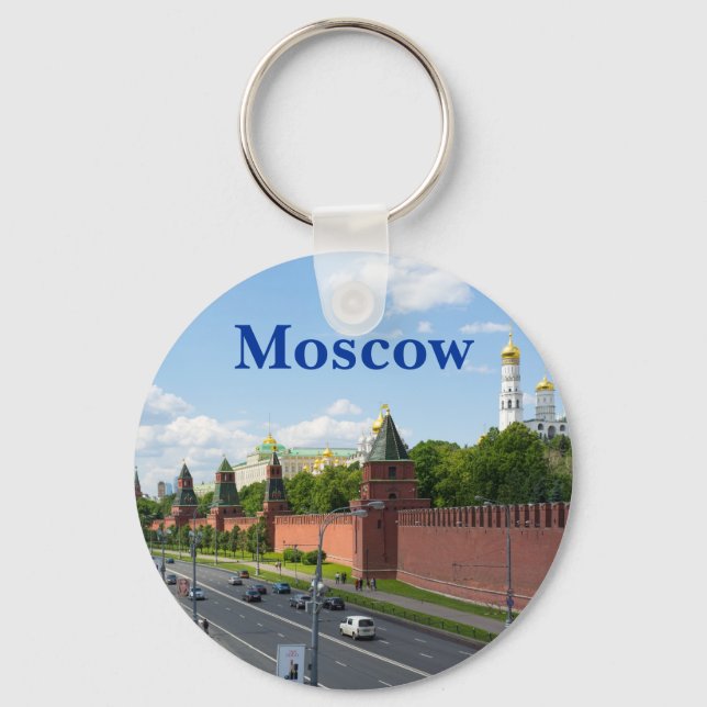 Moscow Kremlin Keychain (Front)