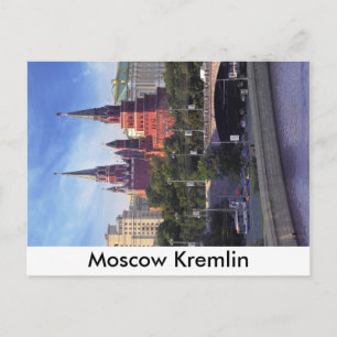 Moscow Kremlin Postcard