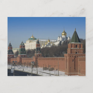 Moscow Kremlin Postcard