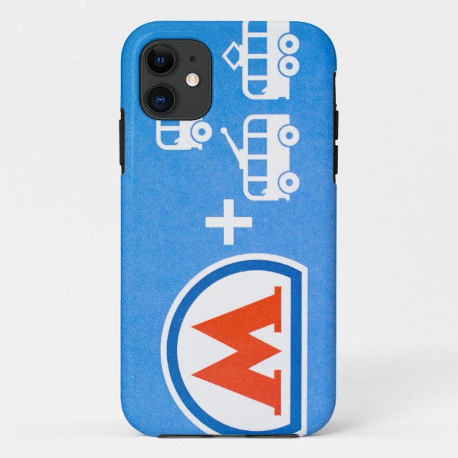 Moscow metro pass Case-Mate iPhone case (Back)