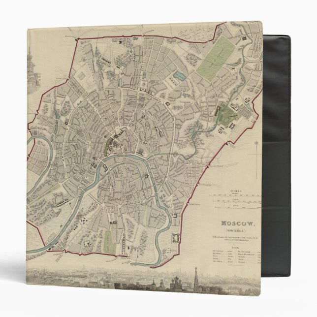 Moscow Moskvy Binder (Front/Inside)