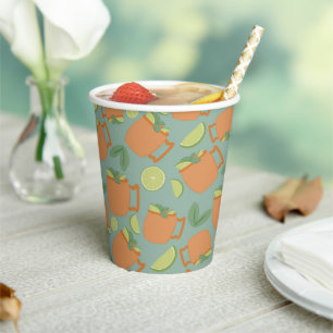 Moscow Mule Paper Cups
