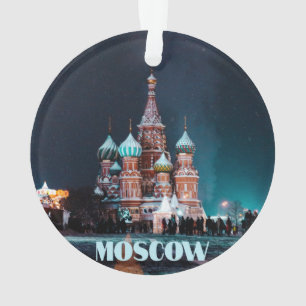 Moscow Russia St. Basil’s Cathedral Ornament