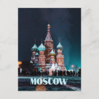 Moscow Russia St. Basil’s Cathedral