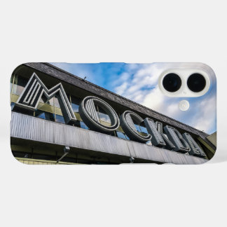 Moscow Train Station Sign iPhone 16 Case