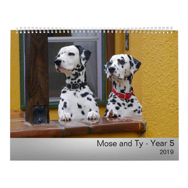 Mose and Ty Calendar 2019 (Cover)