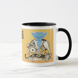 Mose Goes Walkies "Lucy" 9 Lives Mug