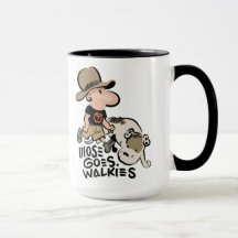 Mose Goes Walkies Mug