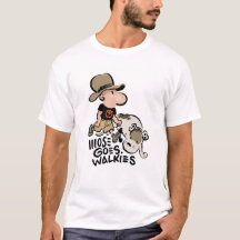 Mose Goes Walkies Tee Shirt