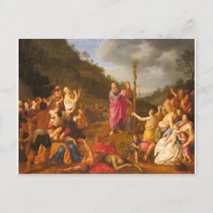 Moses and the Brazen Serpent Postcard