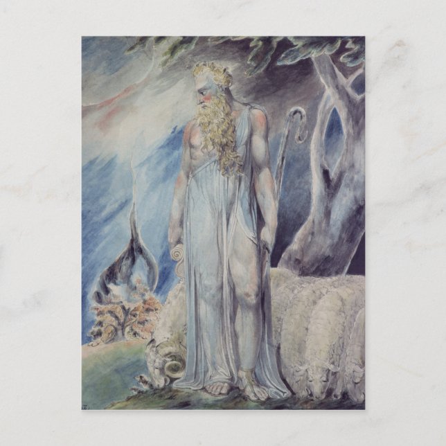 Moses and the Burning Bush Postcard (Front)