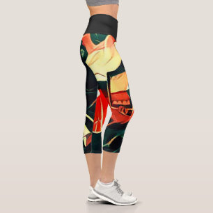 Moses and the Tablets Capri Leggings