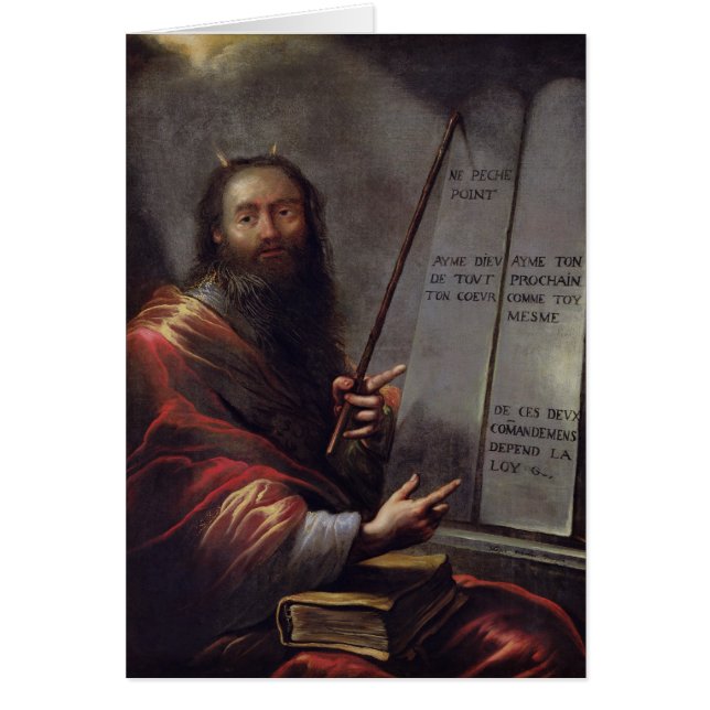 Moses and the Tablets of the Law (Front)