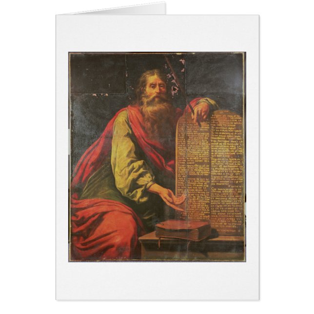 Moses and the Tablets of the Law (Front)