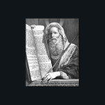 "Moses and the Ten Commandments" canvas print<br><div class="desc">Looking for something specific?
Leave a comment below on what you need and we will do our best to post it for you.
--VintageWorks</div>