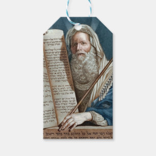 Moses and the Ten Commandments Gift Tags