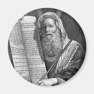 Moses and the Ten Commandments Magnet