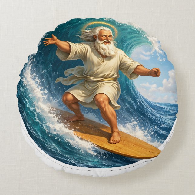 Moses biblical art pillow product de (Front)