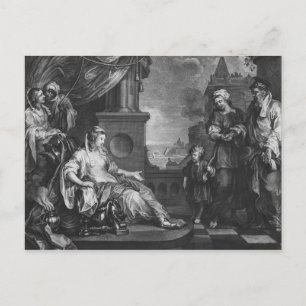 Moses brought to Pharoah's Daughter, c.1752 Postcard