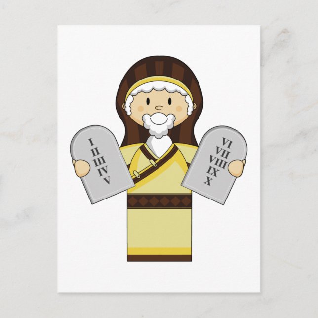 Moses Character Postcard (Front)