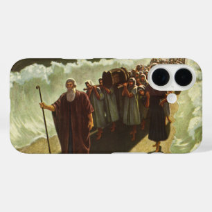 Moses Crossing of the Red Sea, Vintage Religion iPhone 16 Case