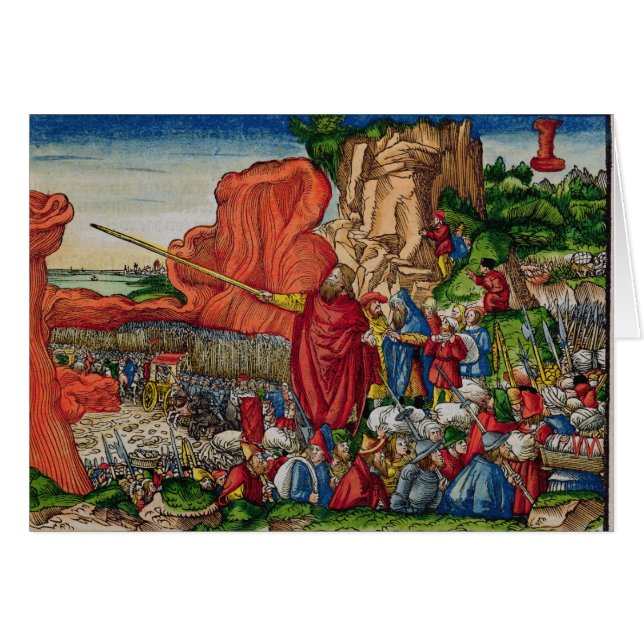 Moses crossing the Red Sea (Front Horizontal)