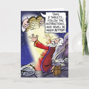 Moses: Get 'better'! - Card