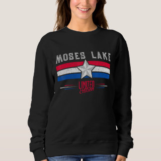 Moses Lake Retro Vintage Women Men Kids Sweatshirt