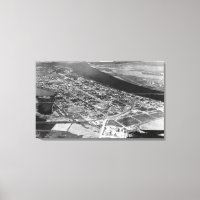 Moses Lake, WA Aerial View of Town Photograph
