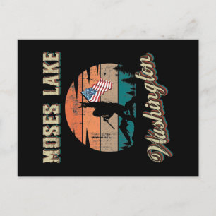 Moses Lake Washington Postcard