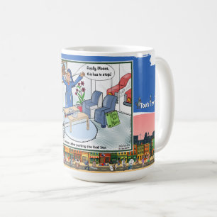 Moses Parts The Living Room   Retirement Classic Coffee Mug