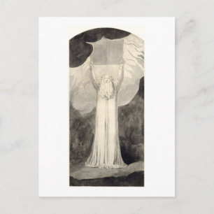 Moses Receiving the Law, c.1780 (brush and black i Postcard