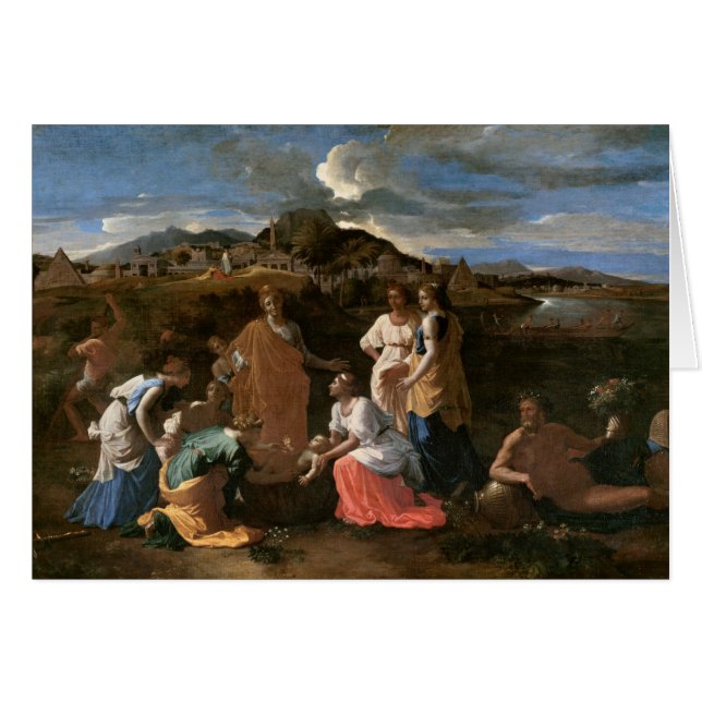 Moses Rescued from the Water, 1647 (Front Horizontal)