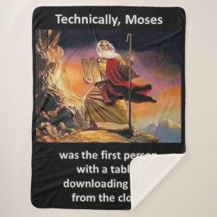 MOSES SHERPA BLANKET