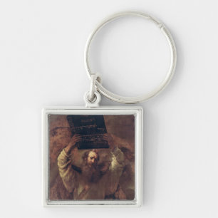 Moses Smashing the Tablets of the Law, 1659 Keychain
