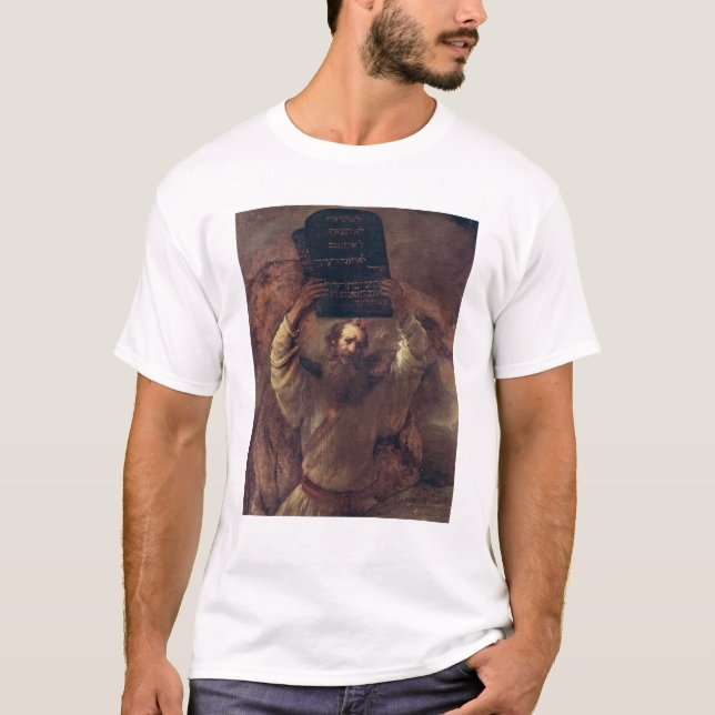 Moses Smashing the Tablets of the Law, 1659 T-Shirt (Front)