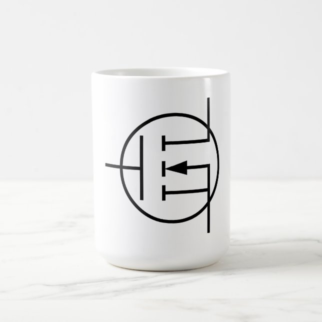 MOSFET (N-channel) Coffee Mug (Center)