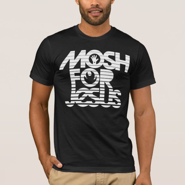 Mosh For Jesus T-Shirt (Front)