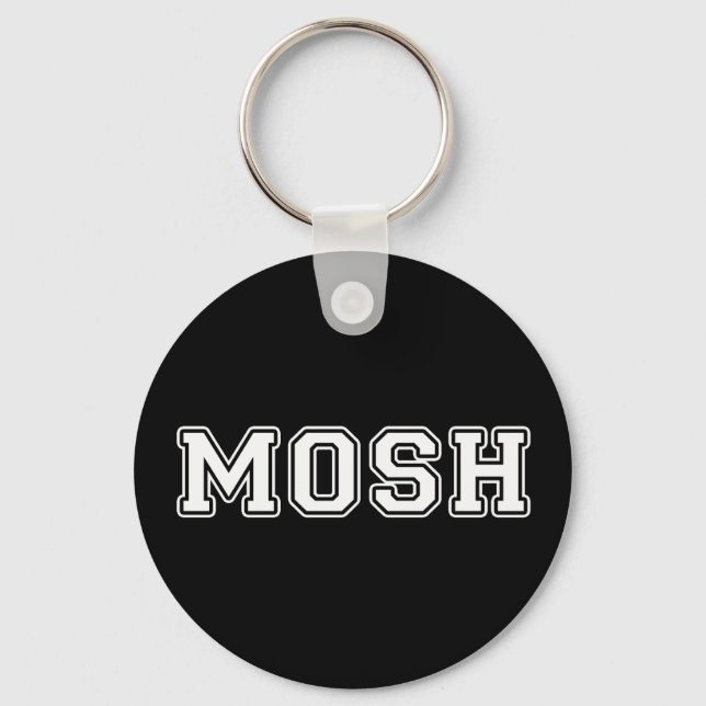 Mosh Keychain (Front)