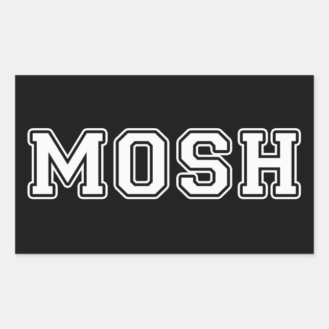 Mosh Sticker (Front)