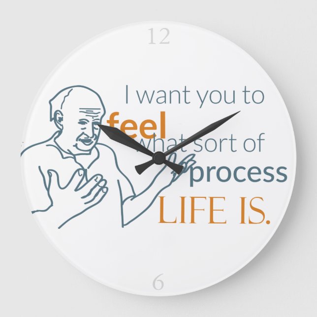 Moshe Speaks : Ressentez la vie avec les horloges  (Recto)