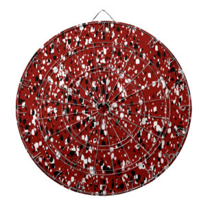 Mosiac Abstract Terrazzo Pattern Dartboard