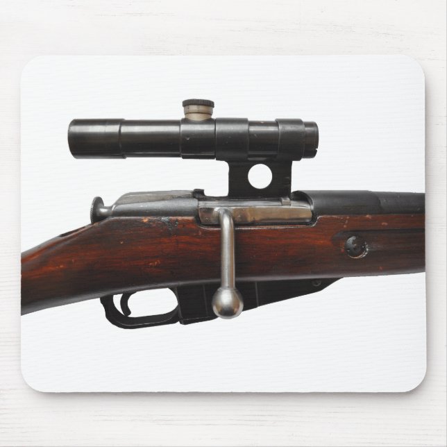 Mosin Nagant ww2 Sniper mouse pad ! (Front)