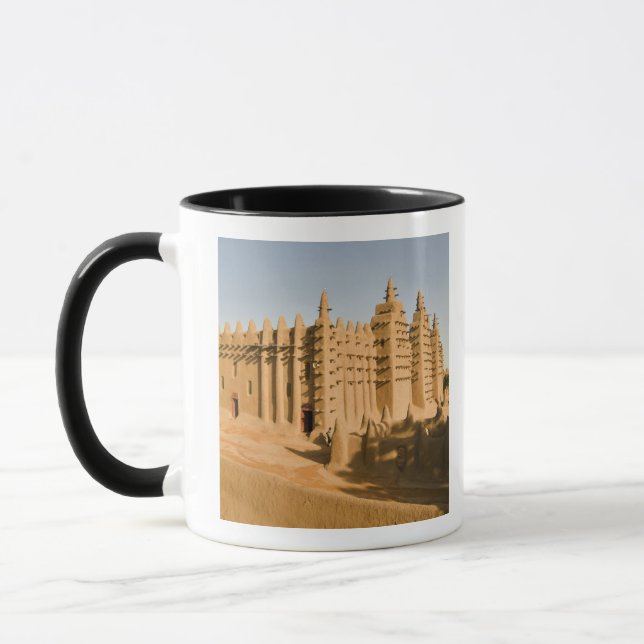 Mosque at Djenne, a classic example of Mug (Left)