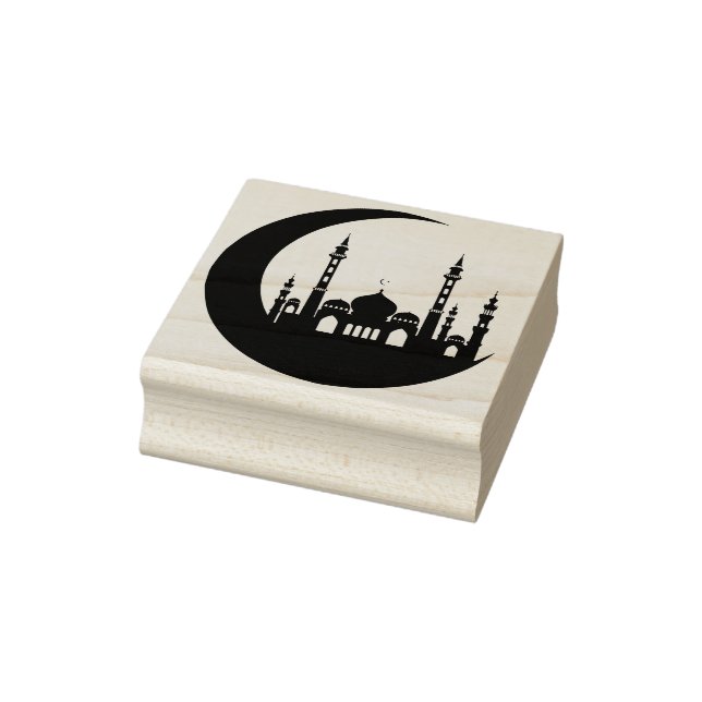 mosque building art stamp (Stamp)