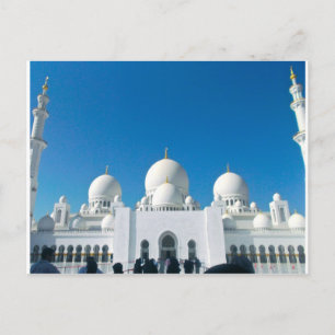 Mosque in Abu Dhabi Postcard